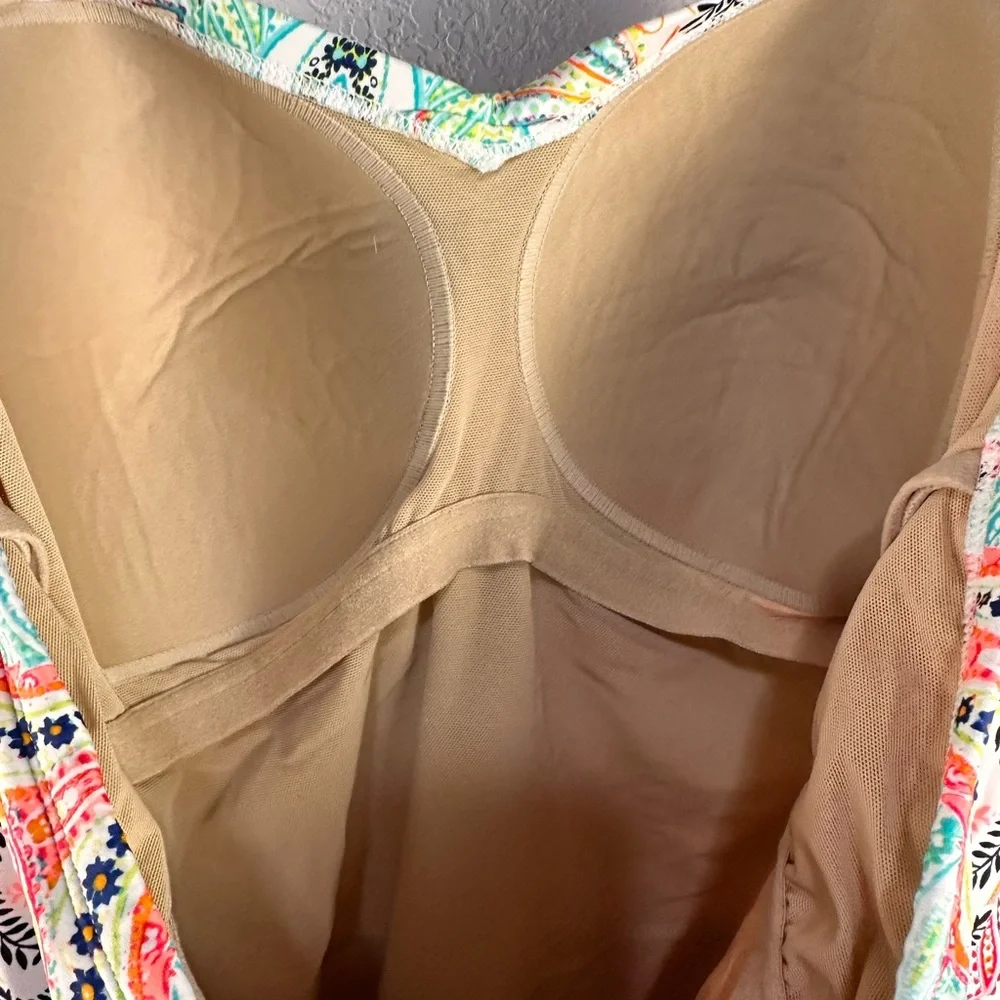 Cacique Paisley Swim‎ Dress Sz 18